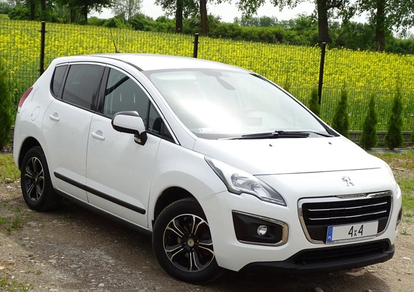 Peugeot 3008 cena 35800 przebieg: 240000, rok produkcji 2015 z Ełk małe 742